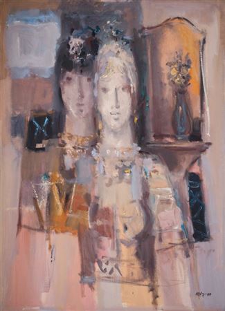 Feast day [1980] by Dechko Uzunov - Auction record, sale price, and art valuation. Compare with similar artists and explore comparable artworks.