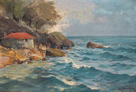 House on the shore