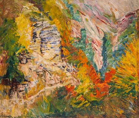 Autumn in the mountain