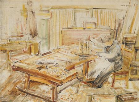 Carpenter in the Workshop