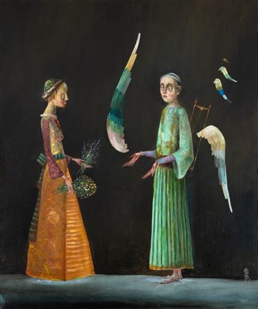 The Flower Girl and the Wing Seller