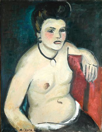 Sample artwork by Marcelle Grata (1903 - 1993), known for painting - View similar artists and auction records