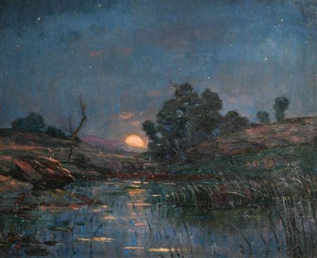 Moonrise at Optevoz