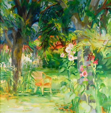 The armchair in the orchard