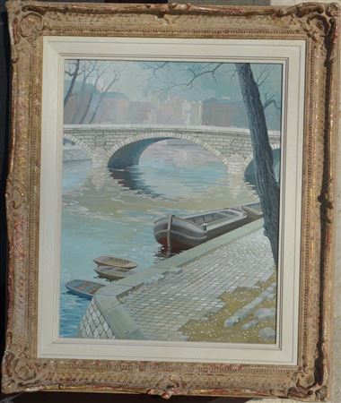 Seine Embankment, Paris ; 1960