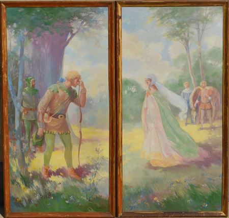 Pair of Two artworks