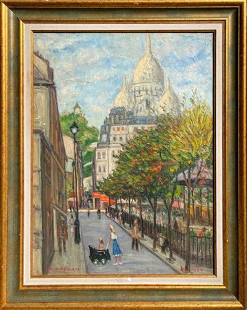 Place d Anvers, Paris view ; 1951