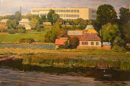 Sample artwork by Vladimir Zherdzitski (Born 1953), known for painting - View similar artists and auction records