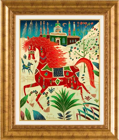 Red Horse in Winter