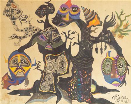 "Surrealist composition"