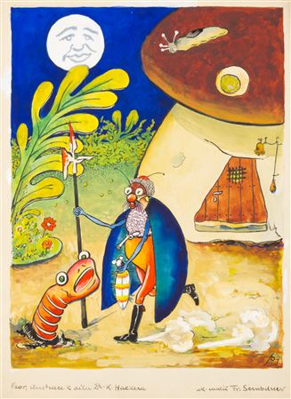 ILLUSTRATION FOR K. HACKER`S WORK
