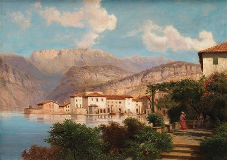 Torbole by Georg Engelhardt - Auction record, sale price, and art valuation. Compare with similar artists and explore comparable artworks.
