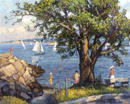 Back Beach Afternoon, Rockport