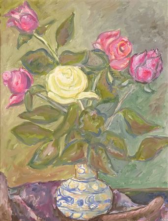 Still life with yellow rose, 1978