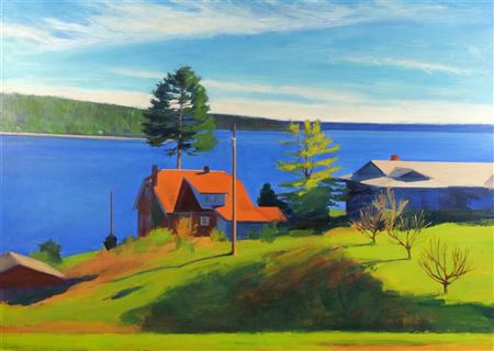 Early spring at Rocky Bay #2, 1996