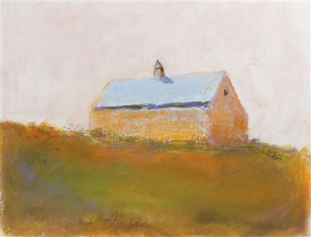 Barn on a rise (smaller version)