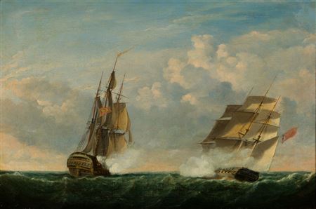 Action Between Lively and Glorioso off Caidz