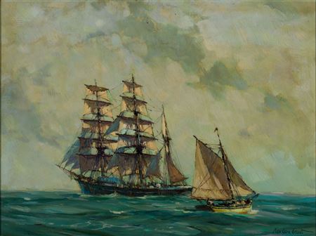 Two Sailing Ships