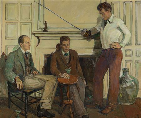 Sample artwork by Russell Cheney (1881 - 1945), known for landscape, still life, figure painting - View similar artists and auction records