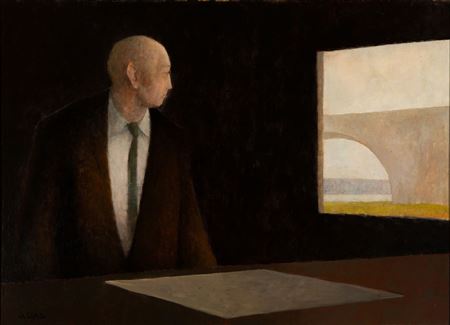 Figure in Brown by George De Lyra - Auction record, sale price, and art valuation. Compare with similar artists and explore comparable artworks.