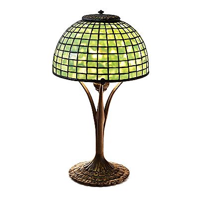 Table Lamp #445 with Dome Shade
