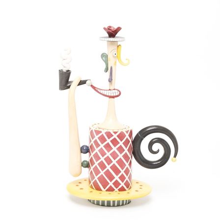 Surrealist Figural Ceramic Teapot