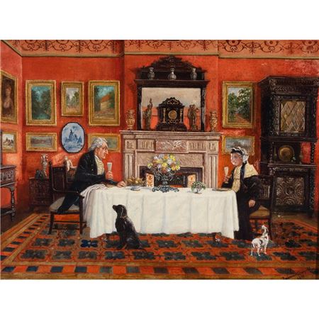 Family Dinner, 1910
