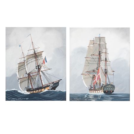 Sailing Mast Ships (2)