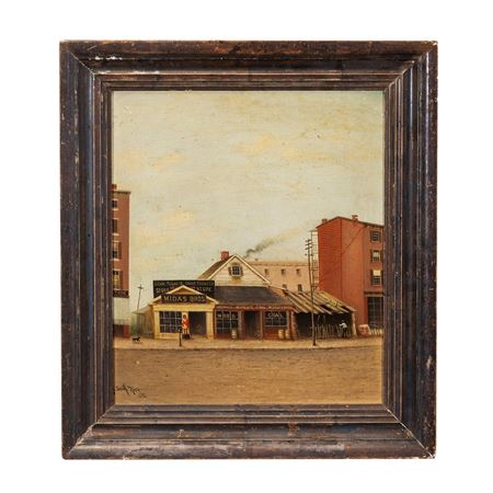 New Haven Scene, Midas Bros, 1892