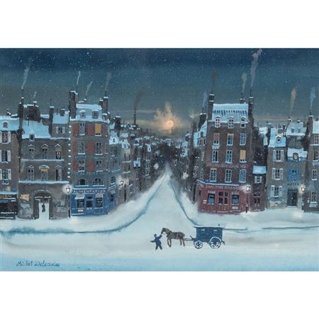 Winter Street Scene