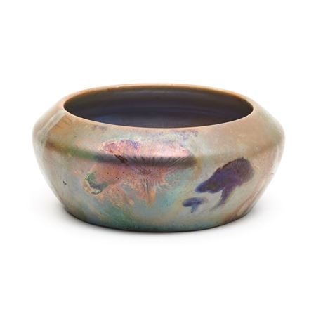 Iridescent Pottery Bowl