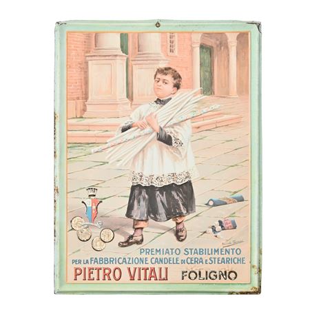 Andreis Vintage Tin Advertising Sign