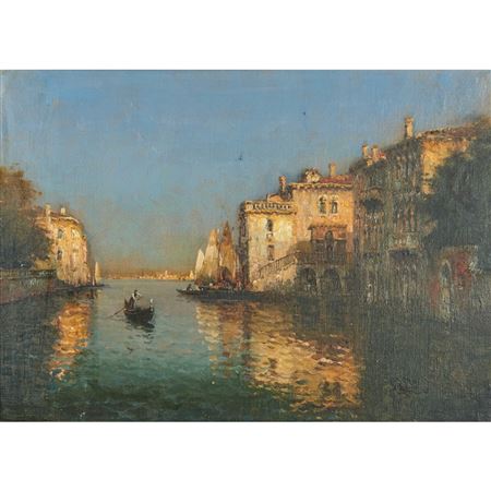 Gondola on the Venetian Canal