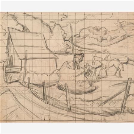 Study for "Haystack," 1938