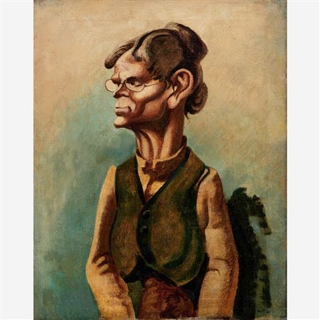 "Character Study of an Old Woman" 1926