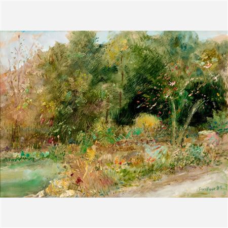 "November Garden - Dusk" 1999
