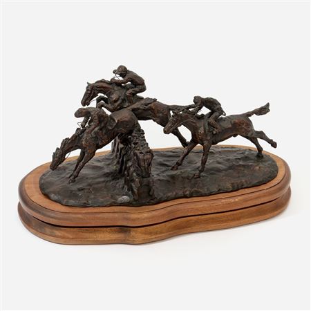 Untitled (Equestrian Steeplechase), 1988
