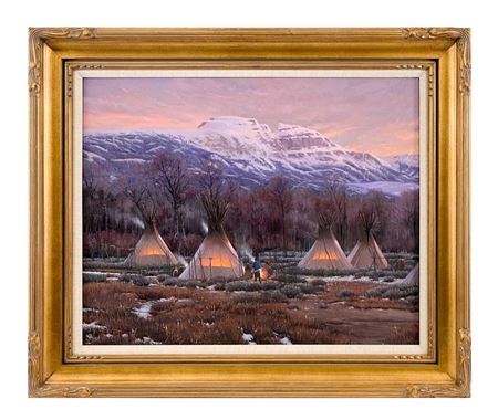 "Evening Campfire"