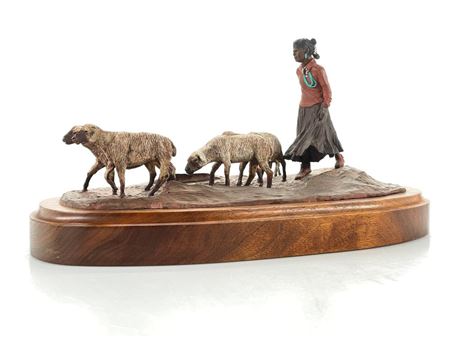 "Navajo Shepherdess"