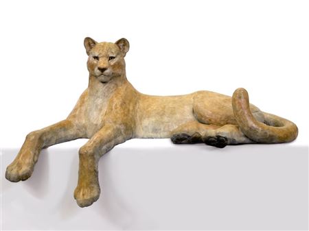 Sample artwork by Star Liana York (Born 1952), known for sculpture-indian figure-animal - View similar artists and auction records