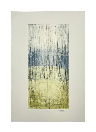 Wooded Landscape Monotype
