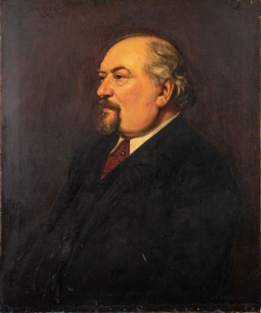 PORTRAIT OF MR WILLIAM SMALLWOOD by James Elliot Shearer - Auction record, sale price, and art valuation. Compare with similar artists and explore comparable artworks.