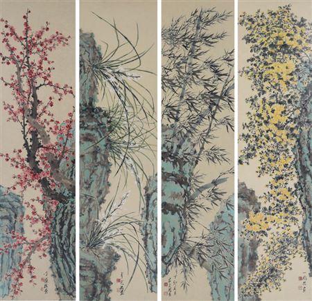 Sample artwork by Wu Tsai Yen (1911 - 2001), known for painting - View similar artists and auction records
