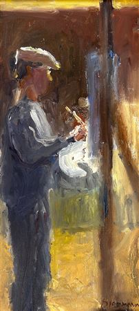 Artist at Easel