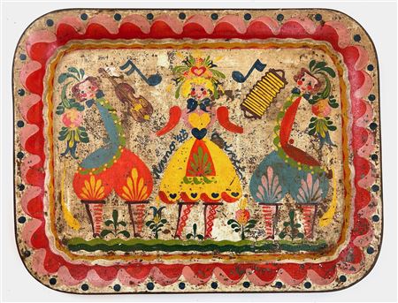 "Painted Tray, 1946"
