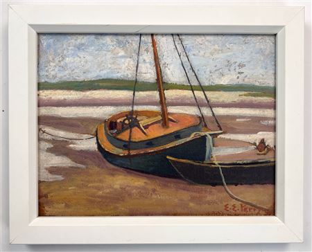 "Beached Boat, 1931"