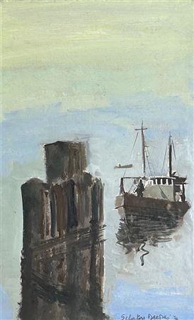 "Mooring, Provincetown Harbor, 1976"