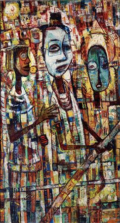 Untitled, Three Musicians 1951-1955