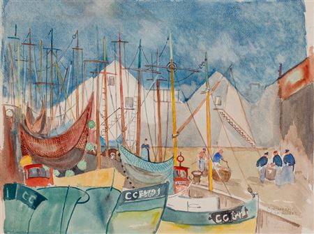 Concarneau Fish Houses