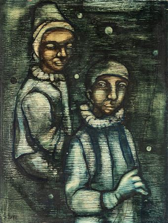 Two Saltimbanques